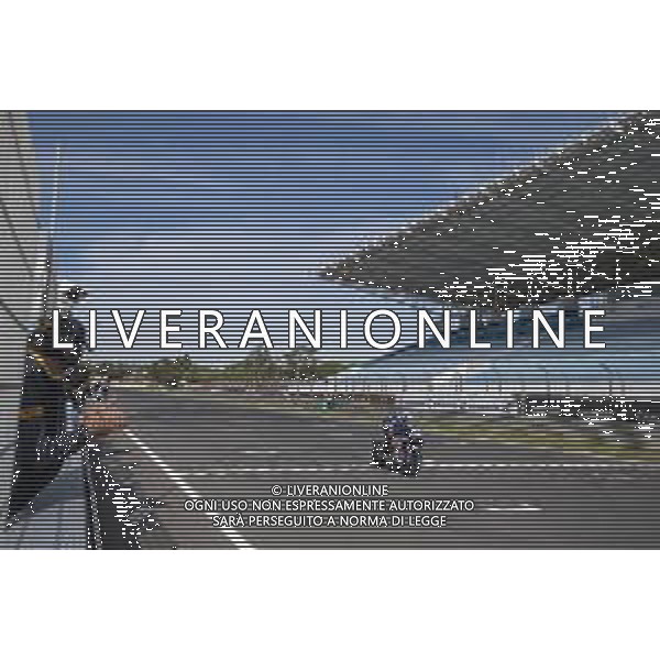 Round 8 Pirelli Estoril Round Race2 - World SuperBike - SBK, 18 October 2020 estoril, portugal, Italy Photo showing: N°54 Toprak Razgatlioglu TUR Yamaha YZF R1 Pata Yamaha WorldSBK Team 3st Classified -arrival @LM/Otto Moretti AG ALDO LIVERANI SAS
