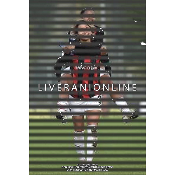 Valentina Giacinti (Milan) e dietro Refiloe Jane (Milan) Milan Women vs Inter Milano Women Campionato Serie A Femminile - 6° giornata Milano 18-10-2020 centro sportivo Peppino Vismara foto Roberto Garavaglia - agenzia Aldo Liverani sas