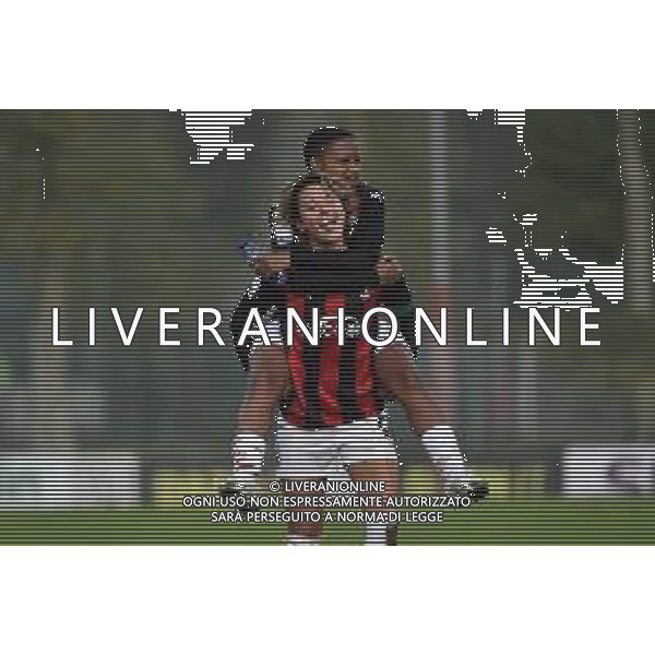 Valentina Giacinti (Milan) e dietro Refiloe Jane (Milan) Milan Women vs Inter Milano Women Campionato Serie A Femminile - 6° giornata Milano 18-10-2020 centro sportivo Peppino Vismara foto Roberto Garavaglia - agenzia Aldo Liverani sas