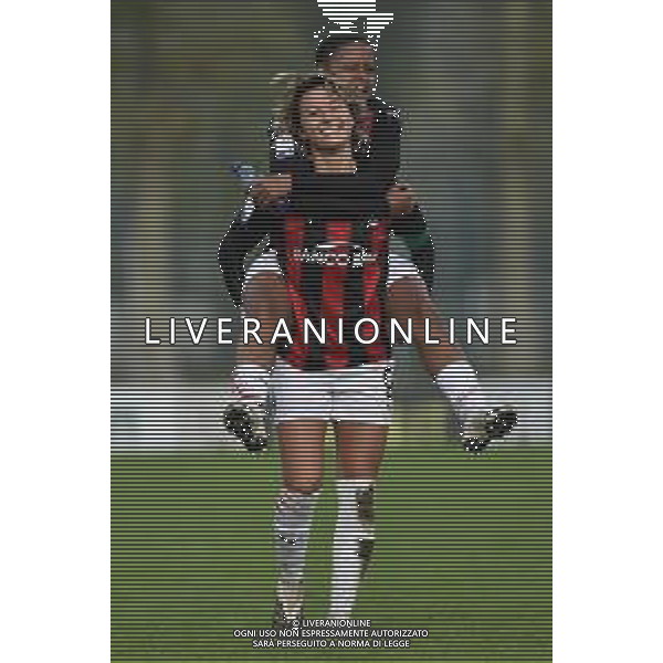 Valentina Giacinti (Milan) e dietro Refiloe Jane (Milan) Milan Women vs Inter Milano Women Campionato Serie A Femminile - 6° giornata Milano 18-10-2020 centro sportivo Peppino Vismara foto Roberto Garavaglia - agenzia Aldo Liverani sas