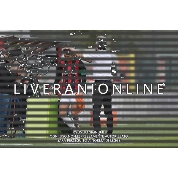 Valentina Giacinti (Milan) e Maurizio Ganz allenatore Milan Milan Women vs Inter Milano Women Campionato Serie A Femminile - 6° giornata Milano 18-10-2020 centro sportivo Peppino Vismara foto Roberto Garavaglia - agenzia Aldo Liverani sas