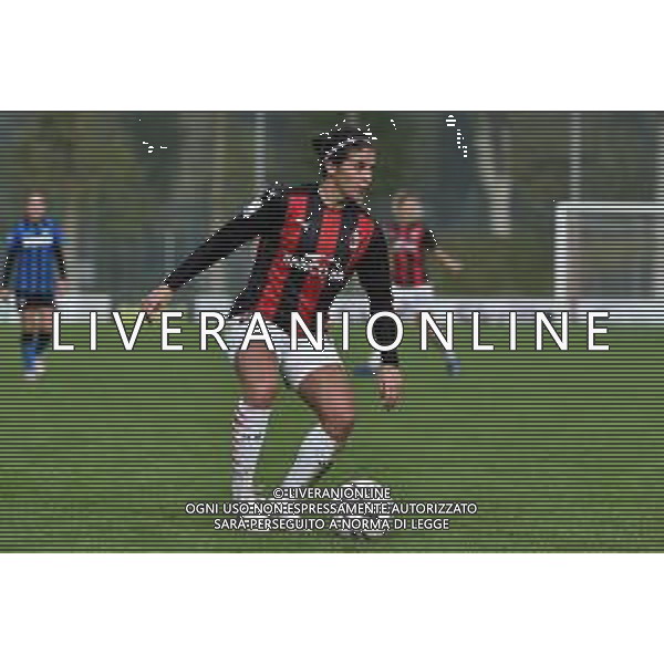 Federica Rizza (Milan) Milan Women vs Inter Milano Women Campionato Serie A Femminile - 6° giornata Milano 18-10-2020 centro sportivo Peppino Vismara foto Roberto Garavaglia - agenzia Aldo Liverani sas