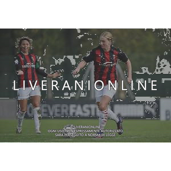 Natasha Dowie (Milan) e sulla SX Valentina Giacinti (Milan) Milan Women vs Inter Milano Women Campionato Serie A Femminile - 6° giornata Milano 18-10-2020 centro sportivo Peppino Vismara foto Roberto Garavaglia - agenzia Aldo Liverani sas