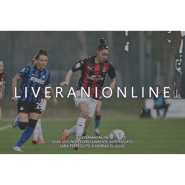 Laura Fusetti (Milan) Milan Women vs Inter Milano Women Campionato Serie A Femminile - 6° giornata Milano 18-10-2020 centro sportivo Peppino Vismara foto Roberto Garavaglia - agenzia Aldo Liverani sas