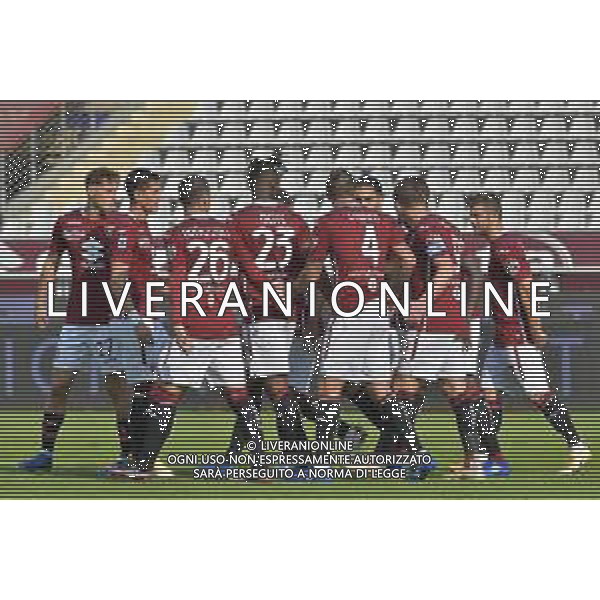 Torino 18.10.2020 Stadio Olimpico Grande Torino ©Falzone/Agenzia Aldo Liverani Torino vs Cagliari Serie A Tim 2020-2021 Nella foto : ESULTANZA GOL DI ANDREA BELOTTI