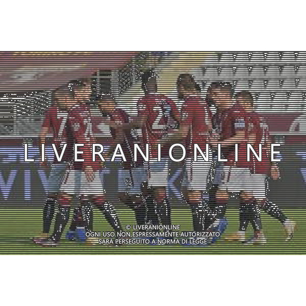 Torino 18.10.2020 Stadio Olimpico Grande Torino ©Falzone/Agenzia Aldo Liverani Torino vs Cagliari Serie A Tim 2020-2021 Nella foto : ESULTANZA GOL DI ANDREA BELOTTI