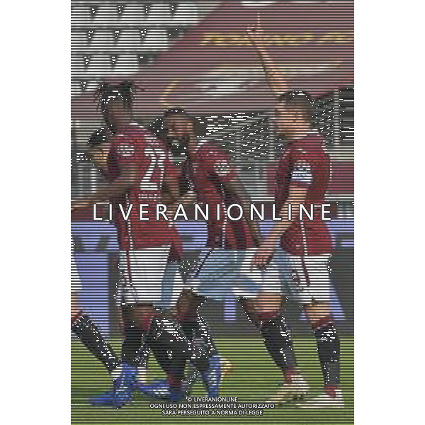 Torino 18.10.2020 Stadio Olimpico Grande Torino ©Falzone/Agenzia Aldo Liverani Torino vs Cagliari Serie A Tim 2020-2021 Nella foto : ESULTANZA GOL DI ANDREA BELOTTI
