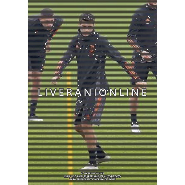 Torino 19.10.2020 Centro Sportivo Continassa Alessandro Falzone/Ag. Aldo Liverani sas Allenamento di vigilia del match Dynamo Kiev Juventus Nella foto: alvaro morata ©falzone / AGENZIA ALDO LIVERANI SAS