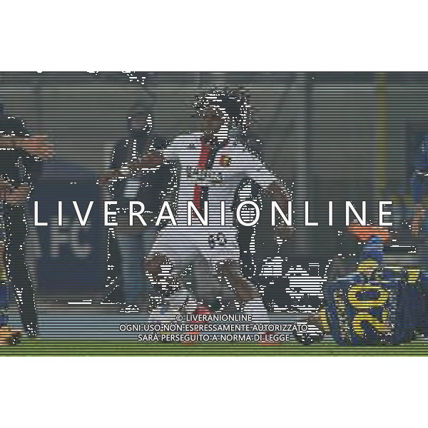Hellas Verona vs Genoa - italian soccer Serie A match 2020/2021, 19 October 2020 Verona, Italy Photo showing: Steeve Eyango (Genoa) @LM/Alessio Tarpini/ AGENZIA ALDO LIVERANI SAS