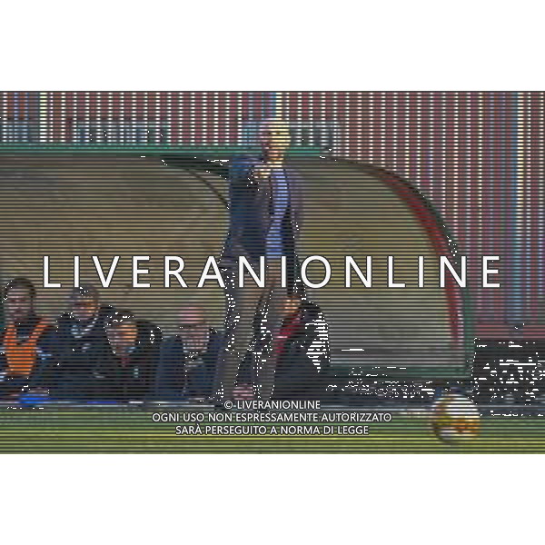Lucchese vs Como - Campionato di Calcio Serie C - Lega Pro 2020/2021, 19 ottobre 2020 Stadio Comunale &#34;Porta Elisa&#34;, Lucca, Italia Nella foto: MARCO BIANCHINI (Allenatore Como) @LM/Fabio Fagiolini/ AGENZIA ALDO LIVERANI SAS