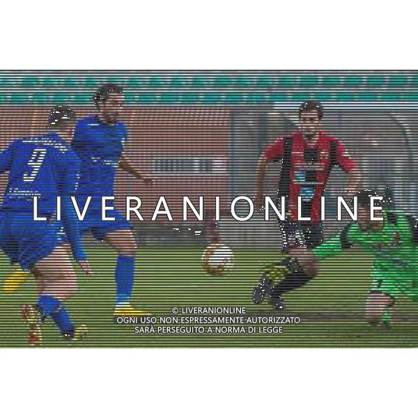 Lucchese vs Como - Campionato di Calcio Serie C - Lega Pro 2020/2021, 19 ottobre 2020 Stadio Comunale &#34;Porta Elisa&#34;, Lucca, Italia Nella foto: ALESSANDRO BELLEMO (Como) fa il gol del pareggio @LM/Fabio Fagiolini/ AGENZIA ALDO LIVERANI SAS