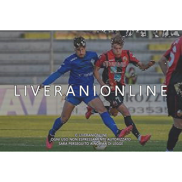 Lucchese vs Como - Campionato di Calcio Serie C - Lega Pro 2020/2021, 19 ottobre 2020 Stadio Comunale &#34;Porta Elisa&#34;, Lucca, Italia Nella foto: GIOVANNI TERRANI (Como) e GIOVANNI NANNELLI (Lucchese) @LM/Fabio Fagiolini/ AGENZIA ALDO LIVERANI SAS
