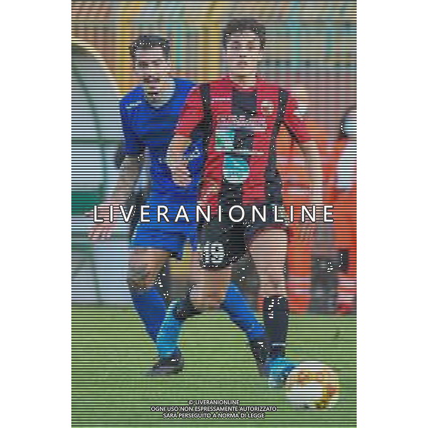 Lucchese vs Como - Campionato di Calcio Serie C - Lega Pro 2020/2021, 19 ottobre 2020 Stadio Comunale &#34;Porta Elisa&#34;, Lucca, Italia Nella foto: FILIPPO FAZZI (Lucchese) e FRANCO FERRARI (Como) @LM/Fabio Fagiolini/ AGENZIA ALDO LIVERANI SAS