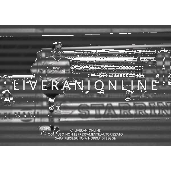 10-04-1988 VERONA-CAMPIONATO DI CALCIO SERIE A VERONA CESENA 0-1 NELLA FOTO AGATINO CUTTONE AG ALDO LIVERANI SAS