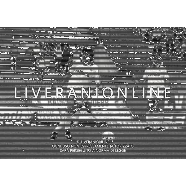 24-04-1988 CREMONA CAMPIONATO DI CALCIO SERIE B CREMONESE AREZZO 2-1 NELLA FOTO MASSIMO DE STEFANIS AG ALDO LIVERANI SAS