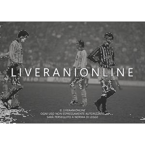 16-12-1984 MILANO CAMPIONATO DI CALCIO SERIE A MILAN ATALANTA 2-2 NELLA FOTO PIETRO PAOLO VIRDIS AG ALDO LIVERANI SAS