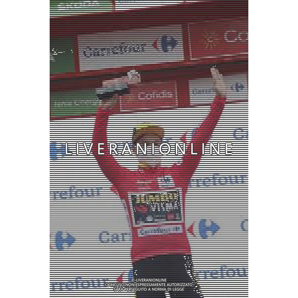 20-10-2020 Vuelta A Espana; Tappa 01 Irun - Arrate; 2020, Jumbo - Visma; Roglic, Primoz; Arrate; ©SIROTTI / AGENZIA ALDO LIVERANI SAS