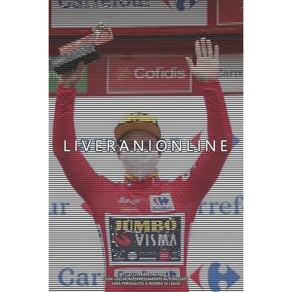 20-10-2020 Vuelta A Espana; Tappa 01 Irun - Arrate; 2020, Jumbo - Visma; Roglic, Primoz; Arrate; ©SIROTTI / AGENZIA ALDO LIVERANI SAS