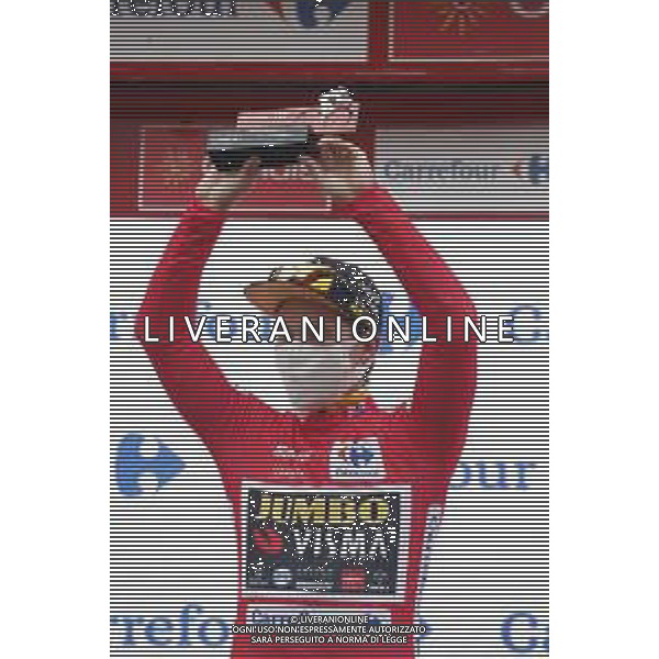 20-10-2020 Vuelta A Espana; Tappa 01 Irun - Arrate; 2020, Jumbo - Visma; Roglic, Primoz; Arrate; ©SIROTTI / AGENZIA ALDO LIVERANI SAS