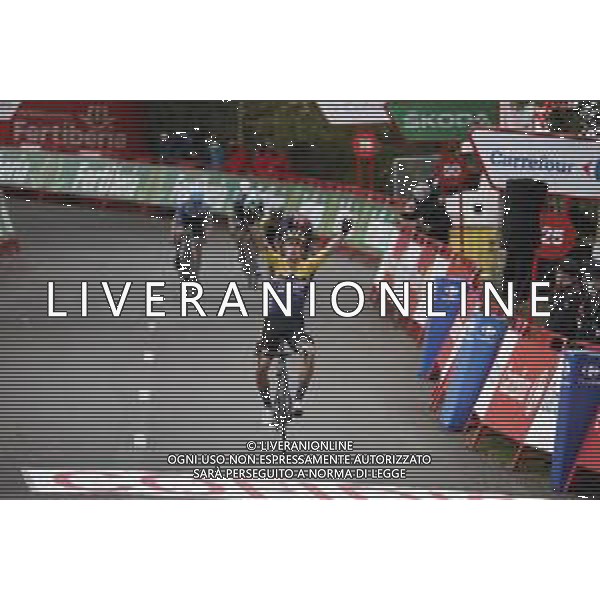 20-10-2020 Vuelta A Espana; Tappa 01 Irun - Arrate; 2020, Jumbo - Visma; Roglic, Primoz; Arrate; ©SIROTTI / AGENZIA ALDO LIVERANI SAS