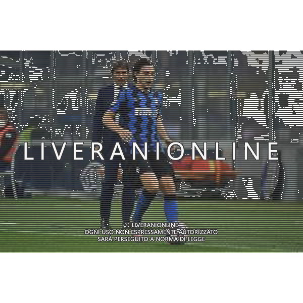 Matteo Darmian (Inter) e Antonio Conte Inter vs Borussia Monchengladbach UEFA Champions League fase a gironi 1¬∞ giornata - gruppo B Milano 21-10-2020 stadio Giuseppe Meazza - San Siro foto Roberto Garavaglia - agenzia Aldo Liverani sas / AGENZIA ALDO LIVERANI SAS