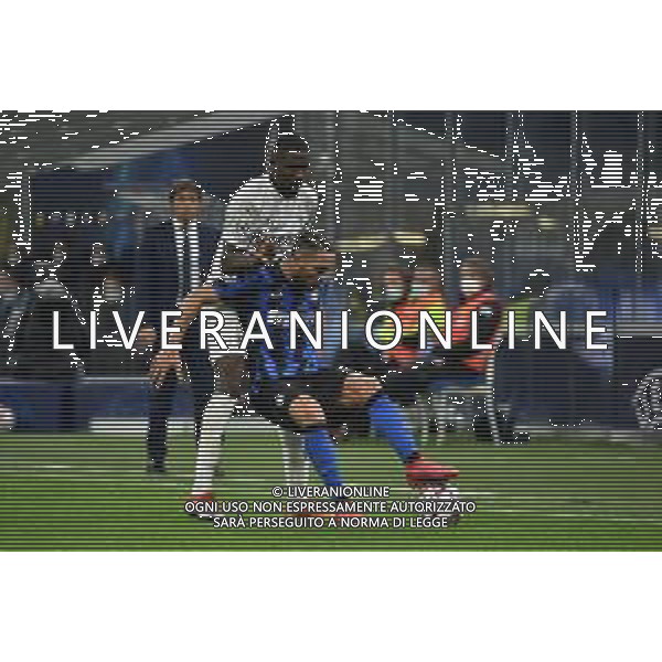 Thuram (Borussia M.) e danilo D’Ambrosio (Inter) Inter vs Borussia Monchengladbach UEFA Champions League fase a gironi 1° giornata - gruppo B Milano 21-10-2020 stadio Giuseppe Meazza - San Siro foto Roberto Garavaglia - agenzia Aldo Liverani sas / AGENZIA ALDO LIVERANI SAS