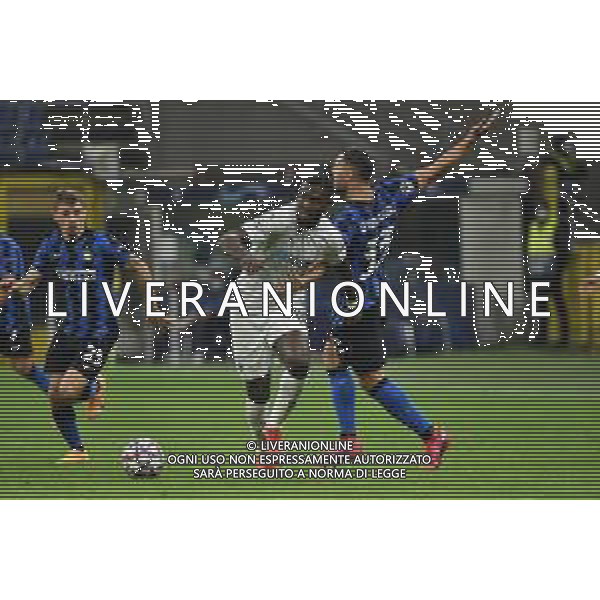 Thuram (Borussia M.) e danilo D\'Ambrosio (Inter) Inter vs Borussia Monchengladbach UEFA Champions League fase a gironi 1¬∞ giornata - gruppo B Milano 21-10-2020 stadio Giuseppe Meazza - San Siro foto Roberto Garavaglia - agenzia Aldo Liverani sas / AGENZIA ALDO LIVERANI SAS