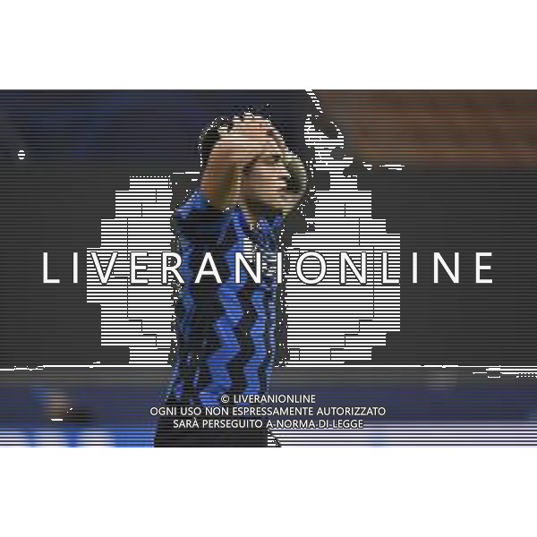 delusione lautaro Martinez (Inter) Inter vs Borussia Monchengladbach UEFA Champions League fase a gironi 1¬∞ giornata - gruppo B Milano 21-10-2020 stadio Giuseppe Meazza - San Siro foto Roberto Garavaglia - agenzia Aldo Liverani sas / AGENZIA ALDO LIVERANI SAS