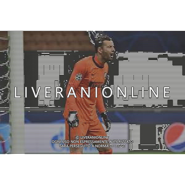Samir Handanovic (Inter) Inter vs Borussia Monchengladbach UEFA Champions League fase a gironi 1¬∞ giornata - gruppo B Milano 21-10-2020 stadio Giuseppe Meazza - San Siro foto Roberto Garavaglia - agenzia Aldo Liverani sas / AGENZIA ALDO LIVERANI SAS