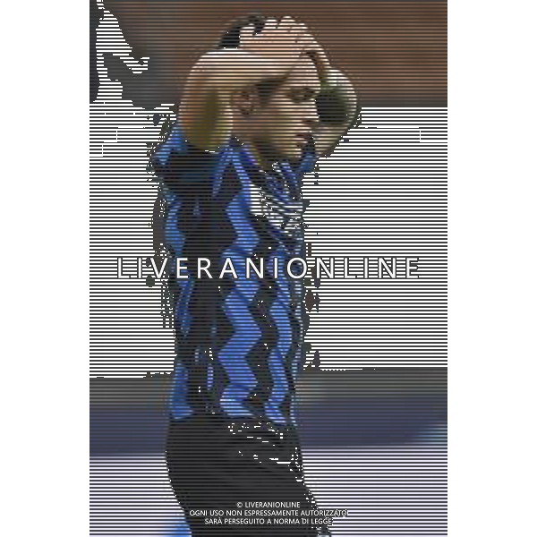 Lautaro Martinez (Inter) Inter vs Borussia Monchengladbach UEFA Champions League fase a gironi 1¬∞ giornata - gruppo B Milano 21-10-2020 stadio Giuseppe Meazza - San Siro foto Roberto Garavaglia - agenzia Aldo Liverani sas / AGENZIA ALDO LIVERANI SAS