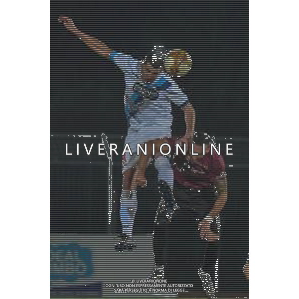 Pontedera vs Lecco - Campionato di Calcio Serie C - Lega Pro 2020/2021, 21 ottobre 2020 Pontedera, Italia Nella foto: IVAN MERLI SALA (Lecco) su GIOVANNI CATANESE (Pontedera) @LM/Fabio Fagiolini/ AGENZIA ALDO LIVERANI SAS