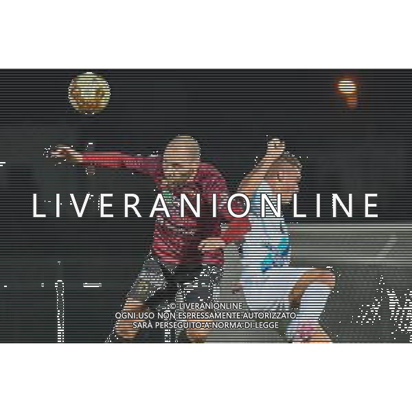 Pontedera vs Lecco - Campionato di Calcio Serie C - Lega Pro 2020/2021, 21 ottobre 2020 Pontedera, Italia Nella foto: LUCA PIANA (Pontedera) su FERDINANDO MASTROIANNI (Lecco) @LM/Fabio Fagiolini/ AGENZIA ALDO LIVERANI SAS