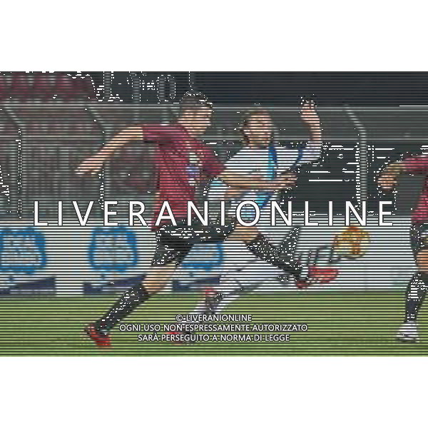 Pontedera vs Lecco - Campionato di Calcio Serie C - Lega Pro 2020/2021, 21 ottobre 2020 Pontedera, Italia Nella foto: GIANLUCA BARBA (Pontedera) e MATTEO MAROTTA (Lecco) @LM/Fabio Fagiolini/ AGENZIA ALDO LIVERANI SAS