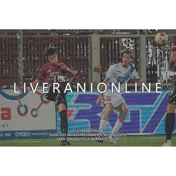 Pontedera vs Lecco - Campionato di Calcio Serie C - Lega Pro 2020/2021, 21 ottobre 2020 Pontedera, Italia Nella foto: LORENZO MILANI (Pontedera) e GIAN MARCO NESTA (lecco) @LM/Fabio Fagiolini/ AGENZIA ALDO LIVERANI SAS
