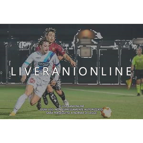 Pontedera vs Lecco - Campionato di Calcio Serie C - Lega Pro 2020/2021, 21 ottobre 2020 Pontedera, Italia Nella foto: ERMES PURRO (Lecco) e GIACOMO BENEDETTI (Pontedera) @LM/Fabio Fagiolini/ AGENZIA ALDO LIVERANI SAS
