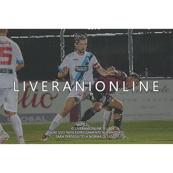 Pontedera vs Lecco - Campionato di Calcio Serie C - Lega Pro 2020/2021, 21 ottobre 2020 Pontedera, Italia Nella foto: ANDREA MALGRATI (Lecco) e CHRISTIAN TOMMASINI (Pontedera) @LM/Fabio Fagiolini/ AGENZIA ALDO LIVERANI SAS
