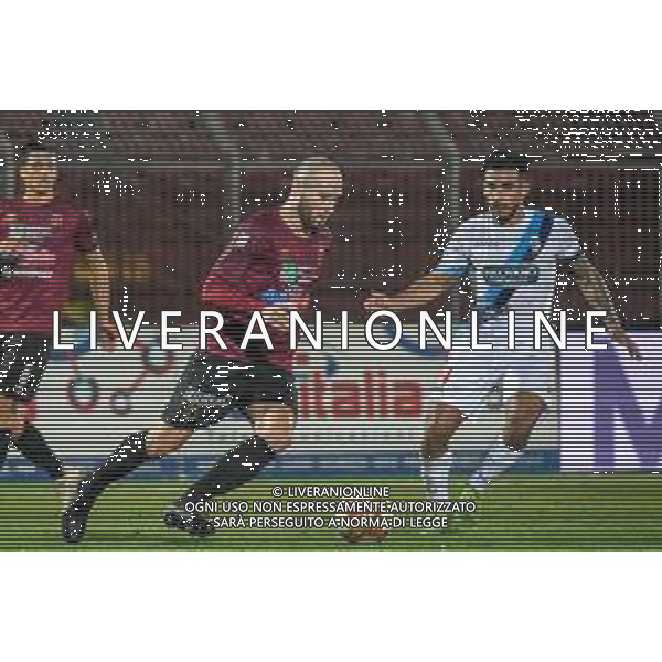Pontedera vs Lecco - Campionato di Calcio Serie C - Lega Pro 2020/2021, 21 ottobre 2020 Pontedera, Italia Nella foto: LUC A PIANA (Pontedera) e JUAN CRUZ KAPROF (Lecco) @LM/Fabio Fagiolini/ AGENZIA ALDO LIVERANI SAS