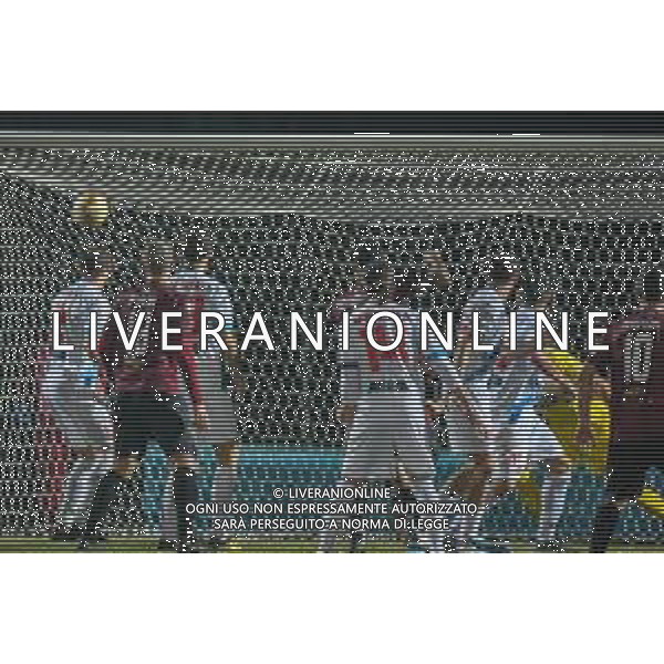 Pontedera vs Lecco - Campionato di Calcio Serie C - Lega Pro 2020/2021, 21 ottobre 2020 Pontedera, Italia Nella foto: La palla in gol dopo il tiro di GIACOMO RISALITI (Pontedera) @LM/Fabio Fagiolini/ AGENZIA ALDO LIVERANI SAS