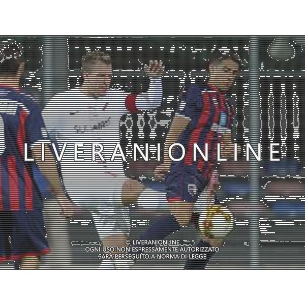 VERONA 21 10 2020 IMOLESE CALCIO-SAMBENEDETTESE 1-1 NELLA FOTO MAXI LOPEZ SAMBENEDETTESE E ANTONIO D\'ALENA DURANTE LA PARTITA FOTO GIANNI SANNA-AG ALDO LIVERANI SAS
