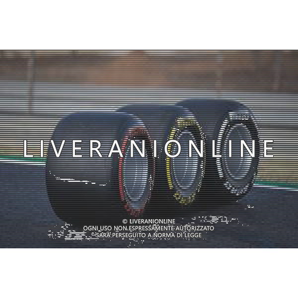 Pirelli tyres. 22.10.2020. Formula 1 World Championship, Rd 12, Portuguese Grand Prix, Portimao, Portugal, Preparation Day. - www.xpbimages.com, EMail: requests@xpbimages.com © Copyright: Bearne / XPB Images/ AGENZIA ALDO LIVERANI SAS - ITALY ONLY EDITORIAL USE ONLY