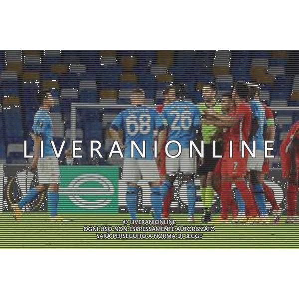 22-10-2020 NAPOLI EUROPA LEAGUE NAPOLI-AZ ALKMAAR NELLA FOTO: ARBITRO STEFANSKI FOTO MOSCA, AG.LIVERANI