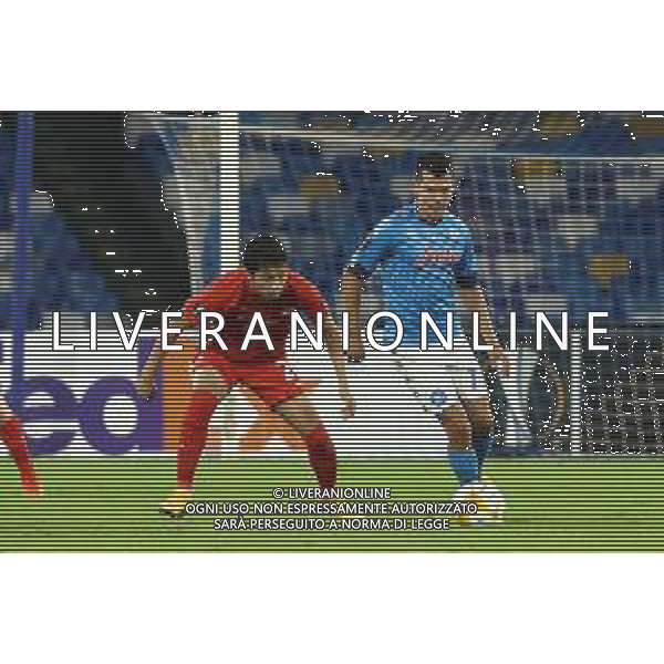 22-10-2020 NAPOLI EUROPA LEAGUE NAPOLI-AZ ALKMAAR NELLA FOTO: HIRVING LOZANO FOTO MOSCA, AG.LIVERANI