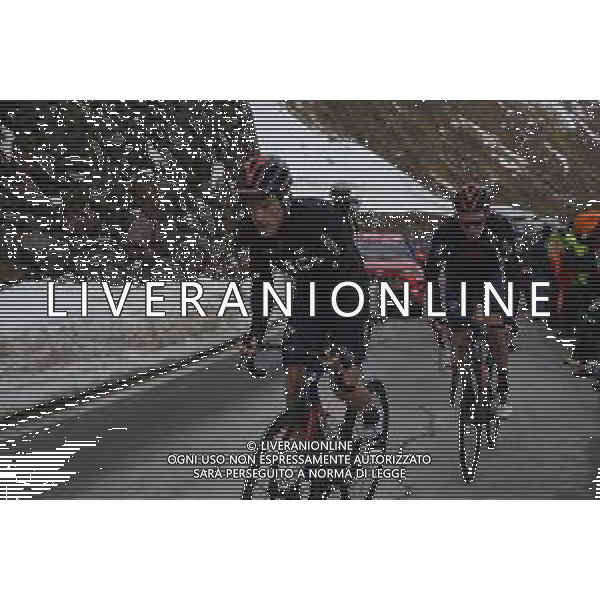 22-10-2020 Giro D\'italia; Tappa 18 Pinzolo - Laghi Di Cancano; 2020, Team Ineos Grenadiers; Dennis, Rohan; Geoghegan, Hart Tao; Stelvio; ©SIROTTI / AGENZIA ALDO LIVERANI SAS