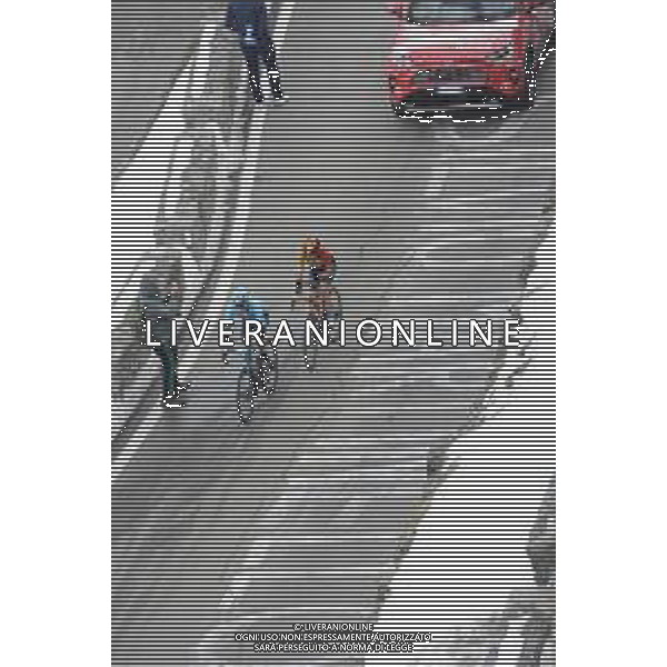 22-10-2020 Giro D\'italia; Tappa 18 Pinzolo - Laghi Di Cancano; 2020, Bahrain - Mclaren; 2020, Astana; Bilbao, Peio; Fuglsang, Jacob; Stelvio; ©SIROTTI / AGENZIA ALDO LIVERANI SAS