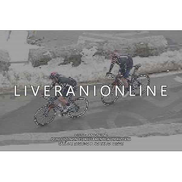 22-10-2020 Giro D\'italia; Tappa 18 Pinzolo - Laghi Di Cancano; 2020, Team Ineos Grenadiers; Dennis, Rohan; Geoghegan, Hart Tao; Stelvio; ©SIROTTI / AGENZIA ALDO LIVERANI SAS