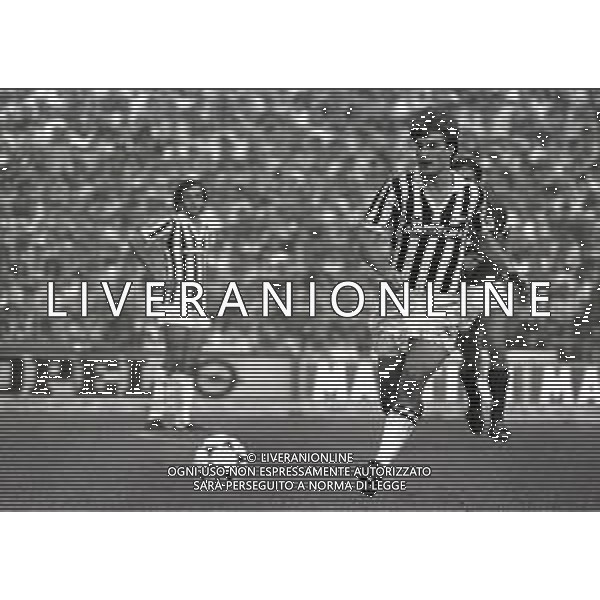 13-10-1985 TORINO CAMPIONATO DI CALCIO SERIE A TORINO-JUVENTUS 1-2 NELLA FOTO MICHAEL LAUDRUP AG ALDO LIVERANI SAS