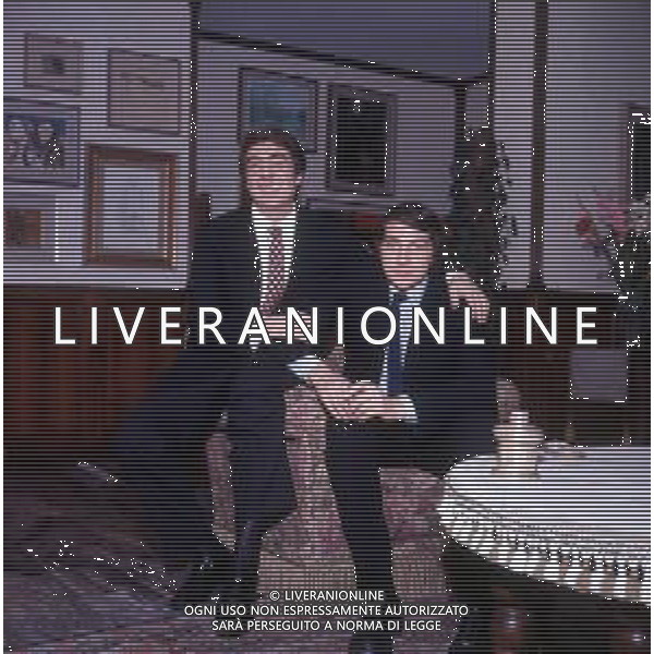 RETROSPETTIVA GINO BRAMIERI ATTORE NELLA FOTO GINO BRAMIERI CON IL FIGLIO CESARE AG ALDO LIVERANI SAS