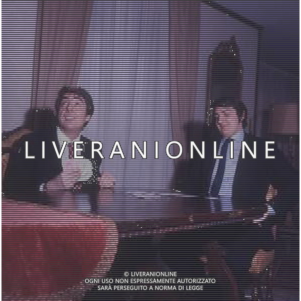 RETROSPETTIVA GINO BRAMIERI ATTORE NELLA FOTO GINO BRAMIERI CON IL FIGLIO CESARE AG ALDO LIVERANI SAS