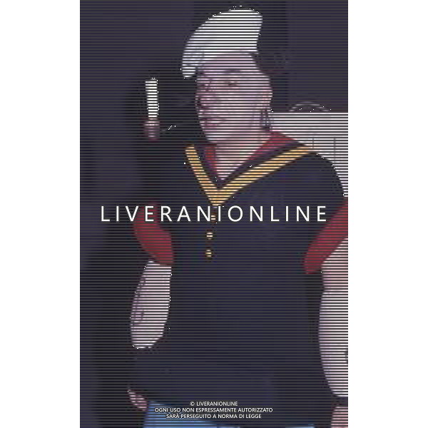 RETROSPETTIVA GINO BRAMIERI ATTORE NELLA FOTO GINO BRAMIERI IMITAZIONE DI BRACCIO DI FERRO AG ALDO LIVERANI SAS