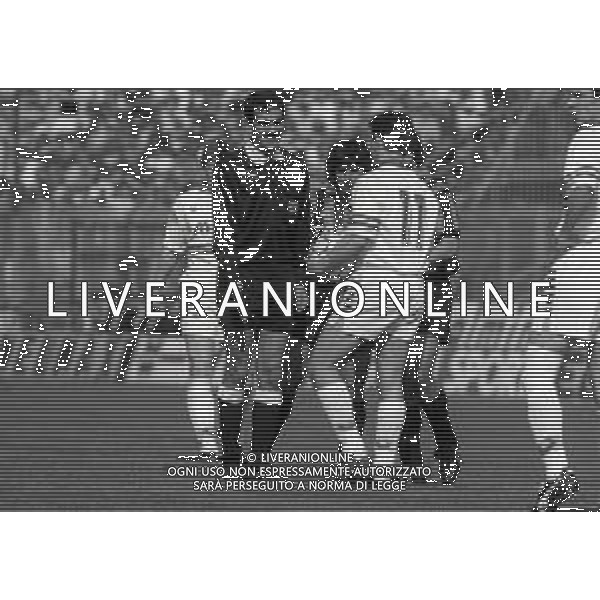 07-04-1991 BERGAMO CAMPIONATO DI CALCIO SERIE A ATALANTA BOLOGNA 4-0 NELLA FOTO ARBITRO VINCENZO FUCCI AG ALDO LIVERANI SAS 